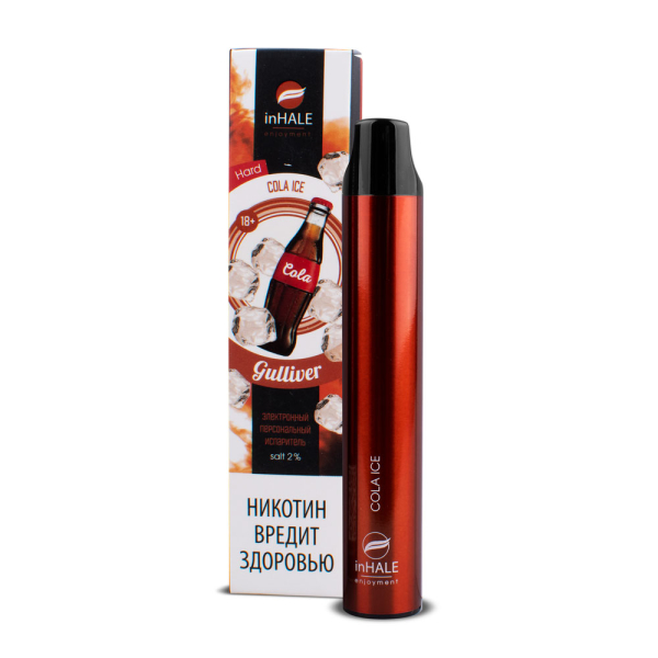 inHale Guliver Hard Cola Ice (Кола Со Льдом) 1500 затяжек в Сыктывкаре