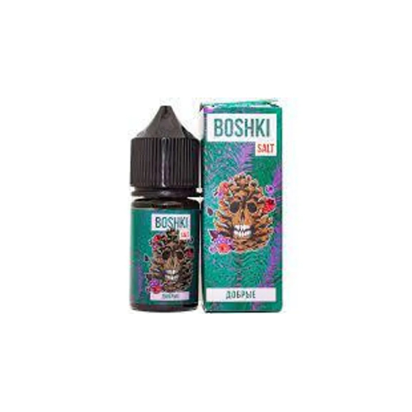 Жидкость BOSHKI Salt Добрые (Мороженное хвоя ягоды) (30 мл, 20 мг/мл) в Сыктывкаре