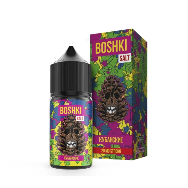Жидкость BOSHKI Salt Кубанские (Виноград черника хвоя) (30 мл, 20 мг/мл) в Сыктывкаре
