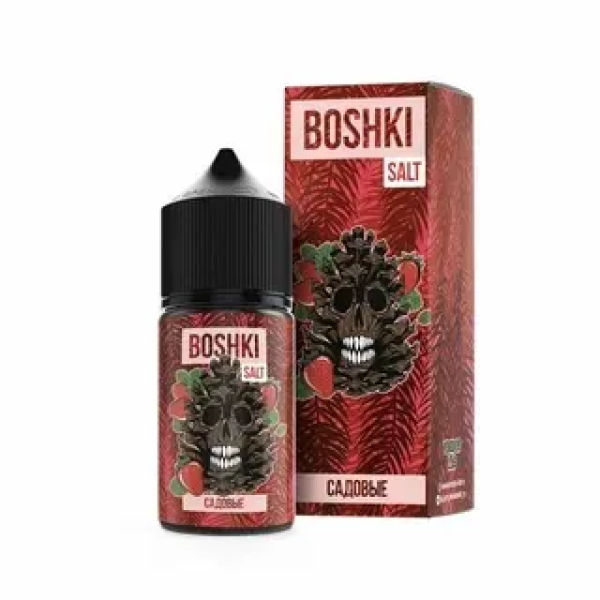 Жидкость BOSHKI Salt Садовые (клубника хвоя) (30 мл, 20 мг/мл) в Сыктывкаре