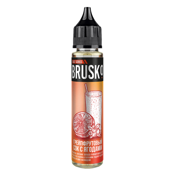 Жидкость Brusko Salt Грейпфрутовый Сок С Ягодами 30 мл в Сыктывкаре