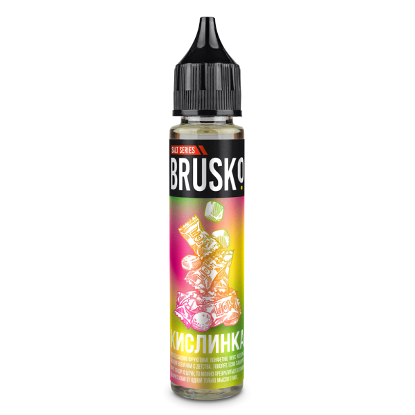 Жидкость Brusko Salt Кислинка 30 мл в Сыктывкаре