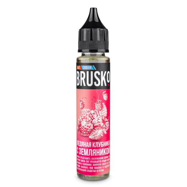 Жидкость Brusko Salt Ледяная Клубника С Земляникой 30 мл в Сыктывкаре