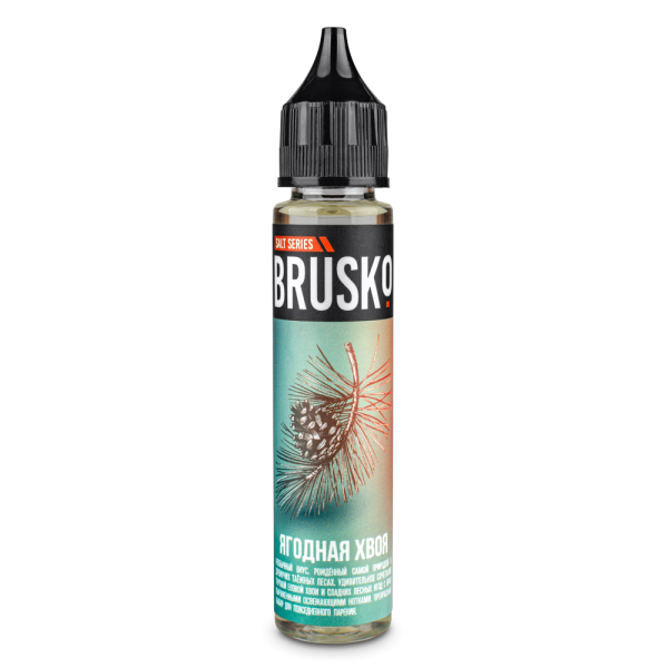 Жидкость Brusko Salt Ягодная Хвоя 30 мл в Сыктывкаре