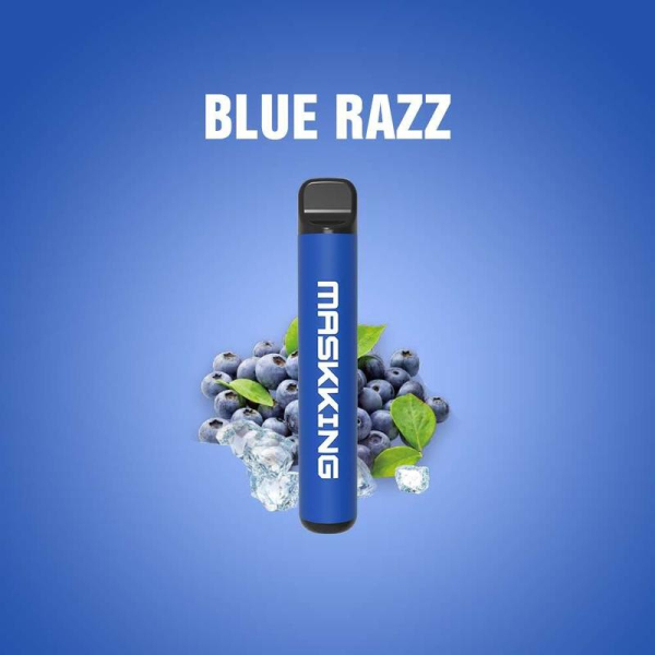Одноразовая электронная сигарета Maskking High Pro Blue Razz (Черничный Рай) 1000 затяжек в Сыктывкаре