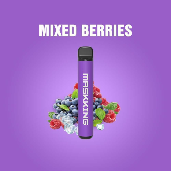 Одноразовая электронная сигарета Maskking High Pro Mixed Berries (Ягодный Рай) 1000 затяжек в Сыктывкаре