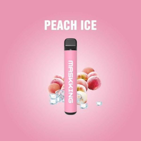 Одноразовая электронная сигарета Maskking High Pro Peach Ice (Персиковый Рай) 1000 затяжек в Сыктывкаре