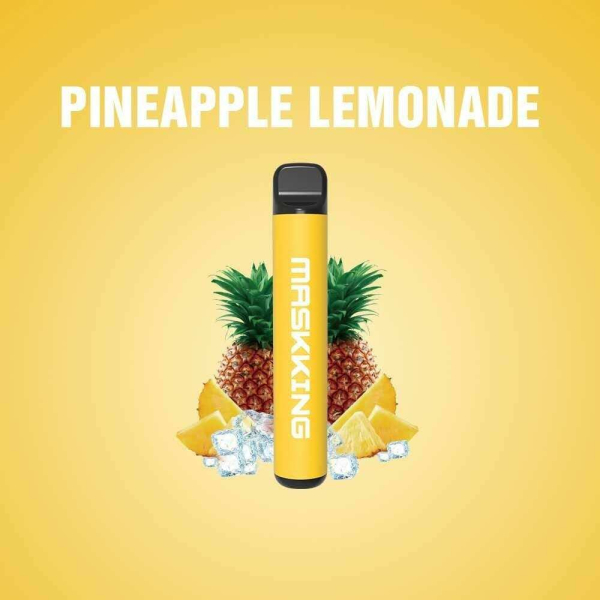 Одноразовая электронная сигарета Maskking High Pro Pineapple Lemonade (Ананасовый Лёд) 1000 затяжек в Сыктывкаре