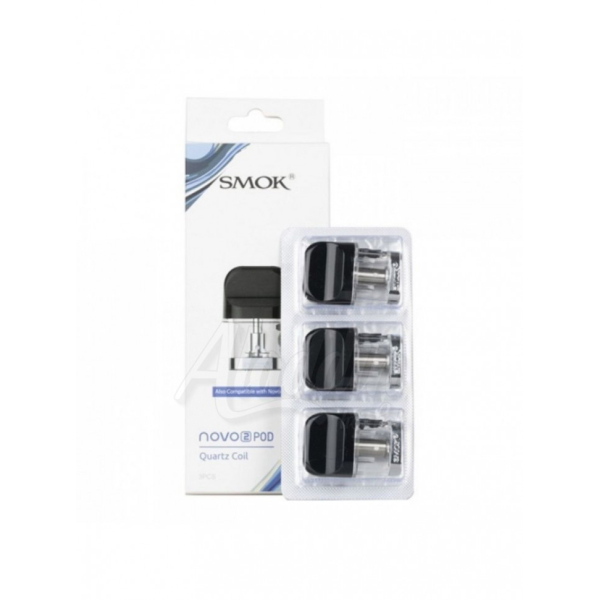 Упаковка картриджей NOVO 2 Quartz 1.4 ohm 2ml Coil Pod  by SMOK (в упаковке 3 шт) в Сыктывкаре