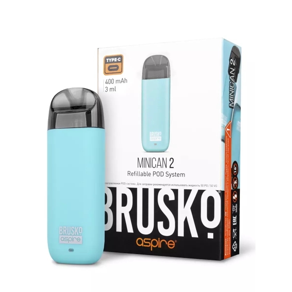 Brusko MINICAN 2 (400 мАч, Бирюзовый) в Сыктывкаре