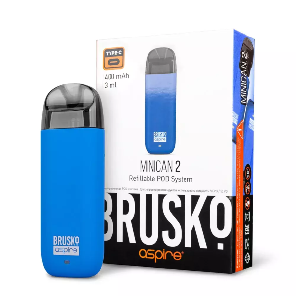 Brusko MINICAN 2 (400 мАч, Синий) в Сыктывкаре