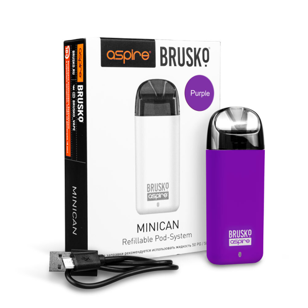 Brusko MINICAN 2 (400 мАч, Фиолетовый) в Сыктывкаре