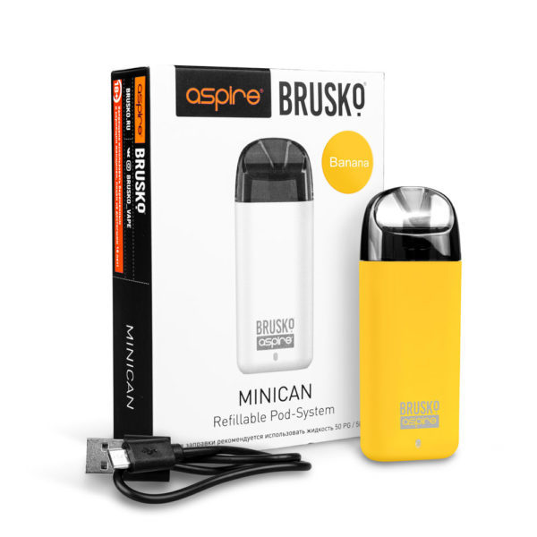 Brusko MINICAN plus (850 мАч, Желтый) в Сыктывкаре