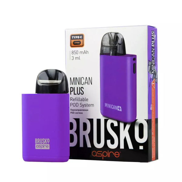 Brusko MINICAN plus (850 мАч, Фиолетовый) в Сыктывкаре