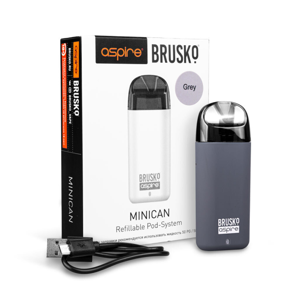 Brusko MINICAN (350 мАч, Серый) в Сыктывкаре