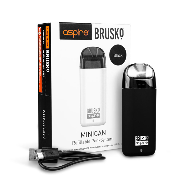 Brusko MINICAN (350 мАч, Черный) в Сыктывкаре