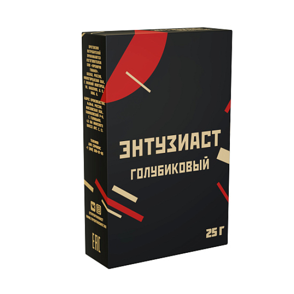 Табак ЭНТУЗИАСТ ГОЛУБИКОВЫЙ 25 гр в Сыктывкаре