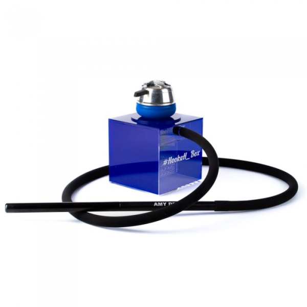 Кальян Hookah Box Blue синий (20 см) в Сыктывкаре