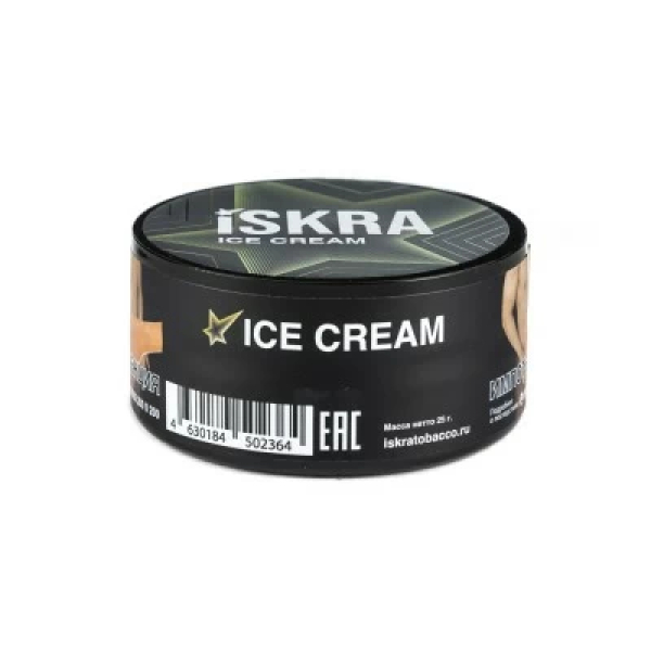 Табак Iskra Ice Cream (Сливочное мороженое) 25 гр в Сыктывкаре