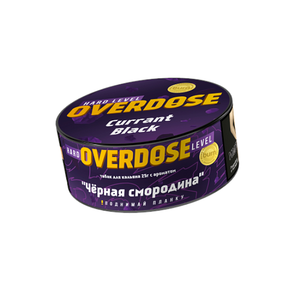 Табак OVERDOSE CURRANT BLACK 25 гр в Сыктывкаре