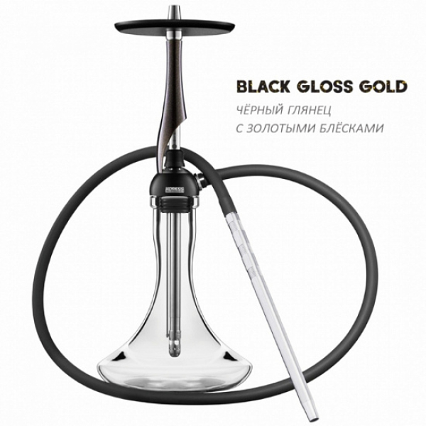 Кальян Koress K1T Black Gloss Gold в Сыктывкаре