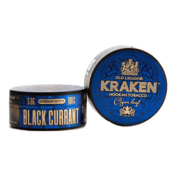 Табак Kraken Medium Seco Black Currant (Черная Смородина) 100 гр в Сыктывкаре