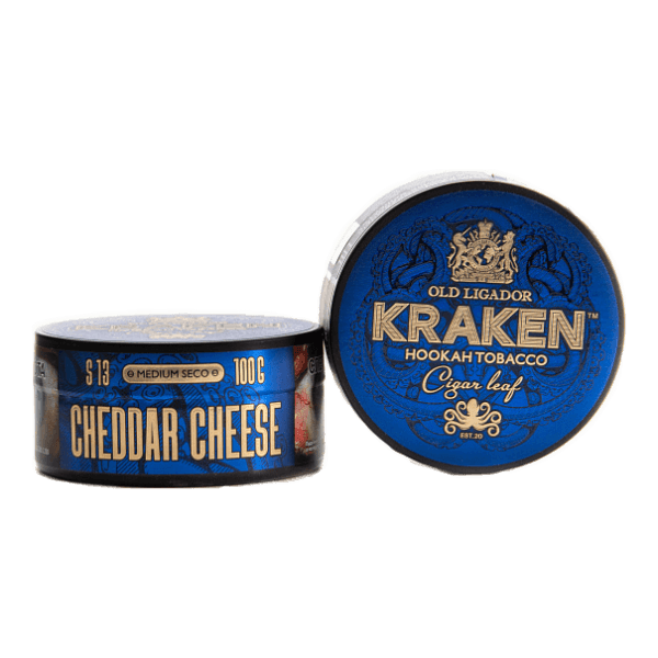 Табак Kraken Medium Seco Cheddar Cheese (Сыр Чеддер) 100 гр в Сыктывкаре