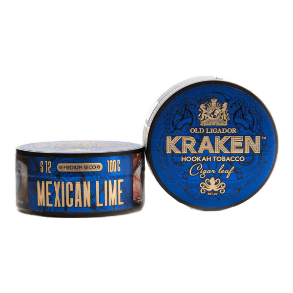 Табак Kraken Medium Seco Mexican lime (Мексиканский лайм) 100 гр в Сыктывкаре