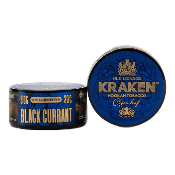 Табак Kraken Medium Seco Black Currant (Черная смородина) 30 гр в Сыктывкаре
