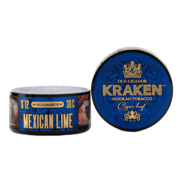 Табак Kraken Medium Seco Mexican lime (Мексиканский лайм) 30 гр в Сыктывкаре