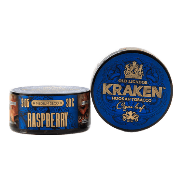 Табак Kraken Medium Seco Raspberry (Малина) 30 гр в Сыктывкаре