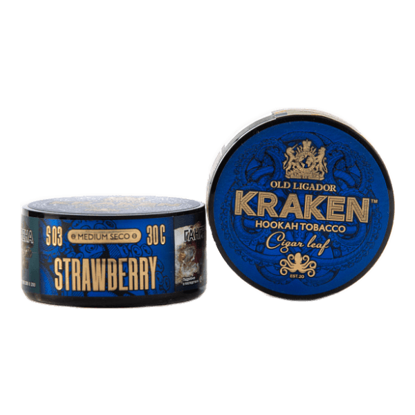 Табак Kraken Medium Seco Strawberr (Клубника) 30 гр в Сыктывкаре