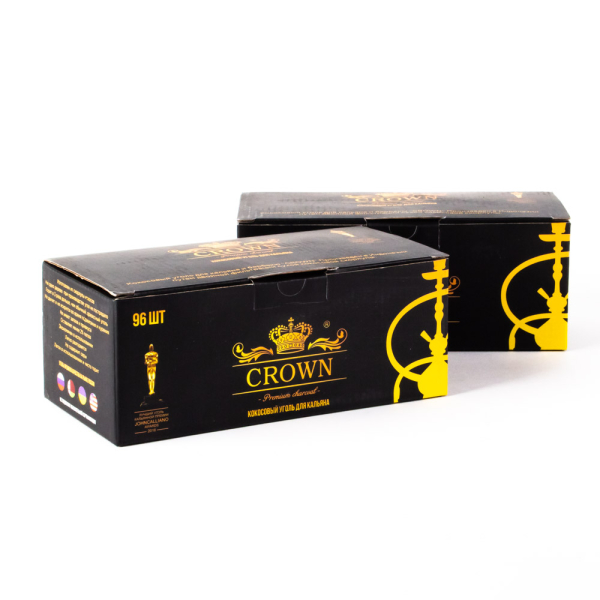 Уголь Crown Кокосовый 96 Шт (22 Мм) в Сыктывкаре