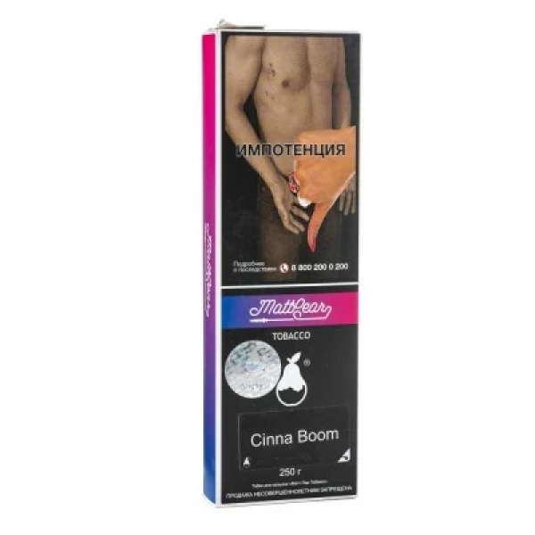 Табак MattPear Cinna Boom (Корица Персик) 250 гр в Сыктывкаре