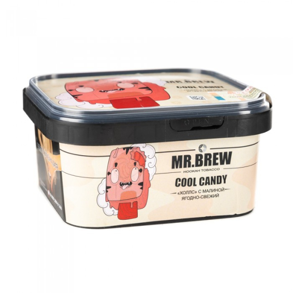 Табак Mr Brew Cool Candy (Малиновый холлс) 200 гр в Сыктывкаре