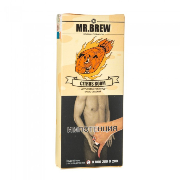 Табак Mr Brew Citrus Boom (Цитрусовый лимонад) 40 гр в Сыктывкаре