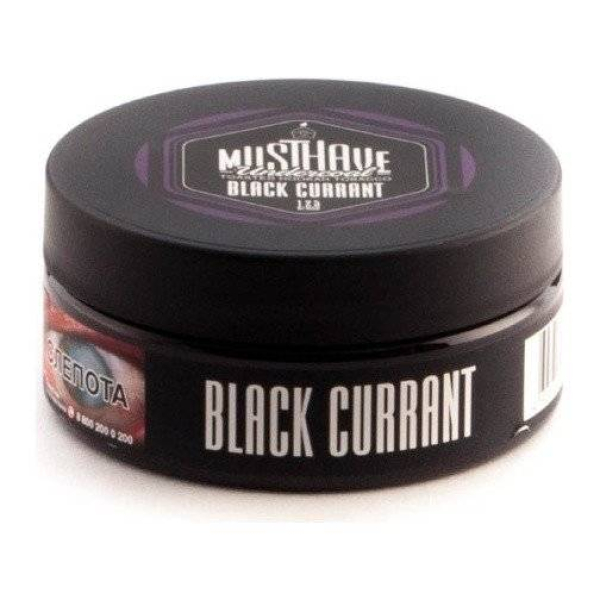Табак Must Have Black Currant 125 грамм в Сыктывкаре