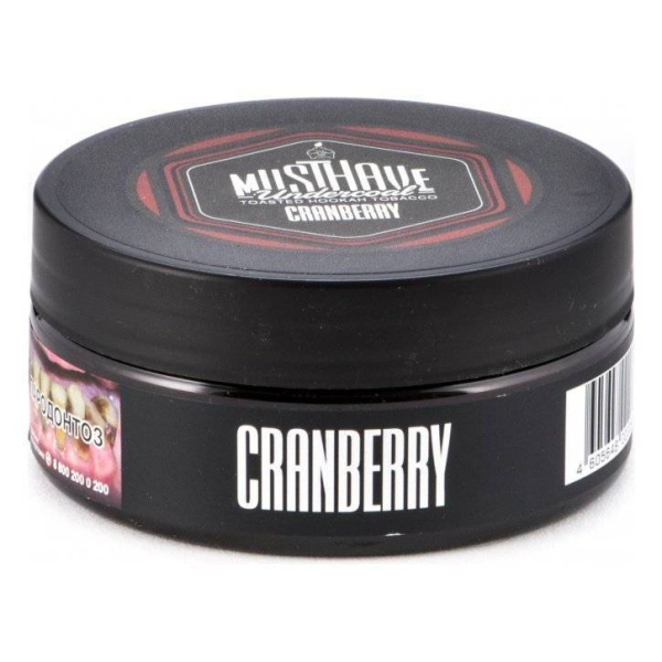 Табак Must Have Cranberry 125 грамм в Сыктывкаре