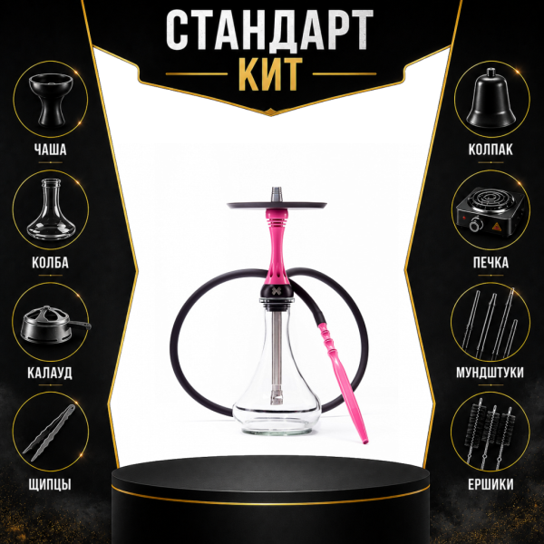 Набор с кальяном  Alpha Hookah X Rose СТАНДАРТ в Сыктывкаре