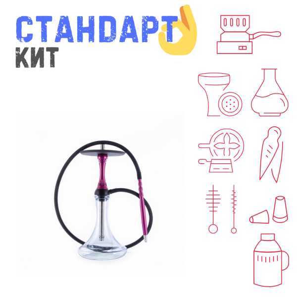 Набор с кальяном  Alpha Hookah X Harley СТАНДАРТ в Сыктывкаре