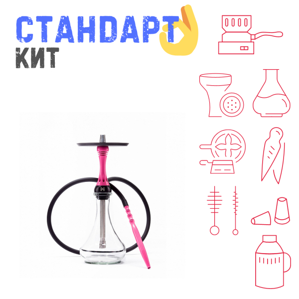 Набор с кальяном  Alpha Hookah X Rose СТАНДАРТ в Сыктывкаре