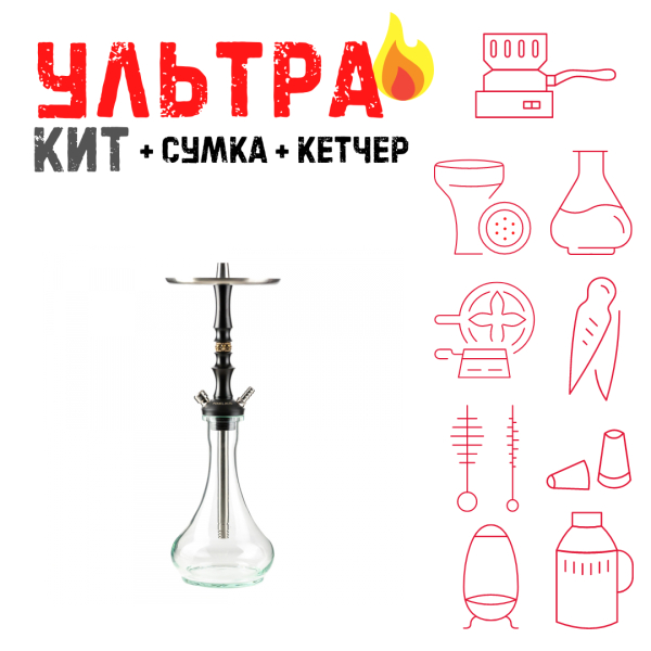 Набор с кальяном  Maklaud Dzen F/Sr ВСЕ ВКЛЮЧЕНО в Сыктывкаре