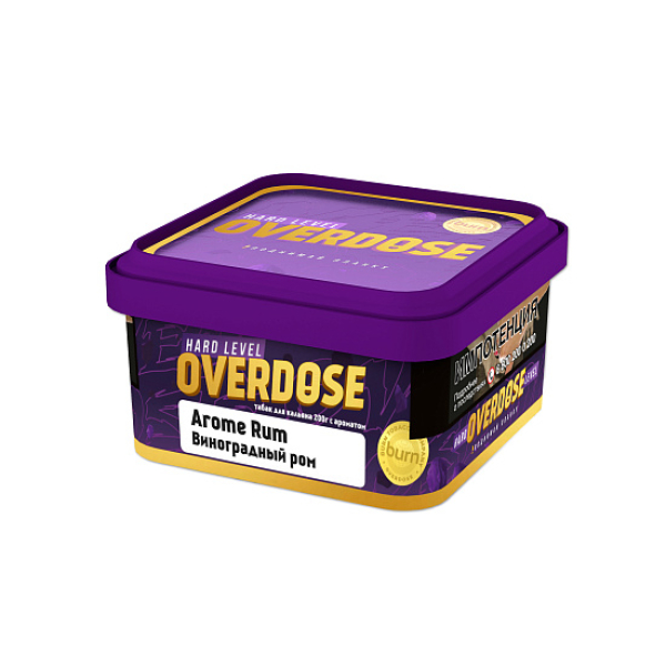 Табак OVERDOSE Aroma Rum 200 гр в Сыктывкаре