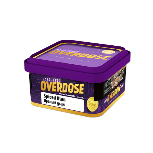 Табак OVERDOSE Spiced ULUN 200 гр в Сыктывкаре