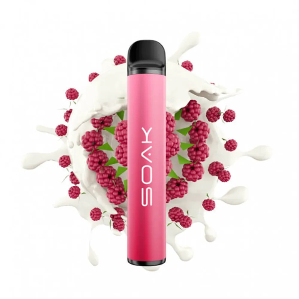 SOAK X Raspberry Yogurt (Малиновый йогурт), 1500 тяг в Сыктывкаре