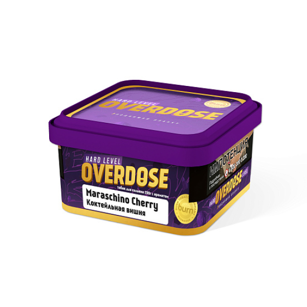 Табак OVERDOSE Maraschino Cherry (коктейльная вишня) 200 гр в Сыктывкаре