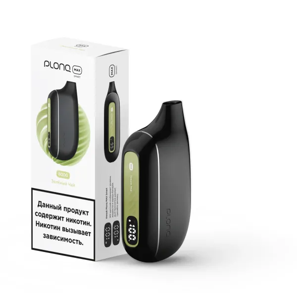 Plonq Max Smart Зеленый Чай (8000 Затяжек) 20 Мг в Сыктывкаре