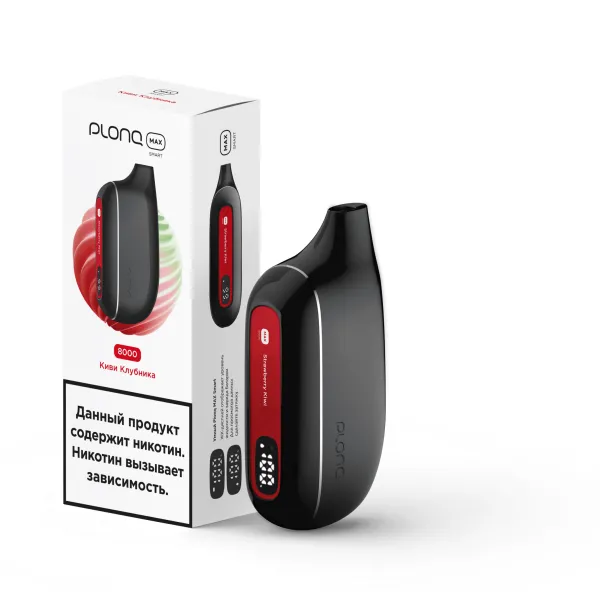 Plonq Max Smart Киви Клубника (8000 Затяжек) 20 Мг в Сыктывкаре