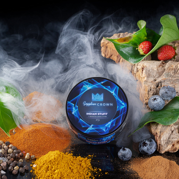Табак Sapphire Crown Indian Stuff (Специи травянистость лесные ягоды) 25 гр в Сыктывкаре