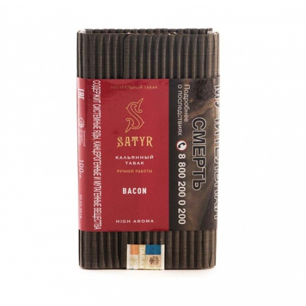 Табак Satyr Bacon 100 грамм в Сыктывкаре